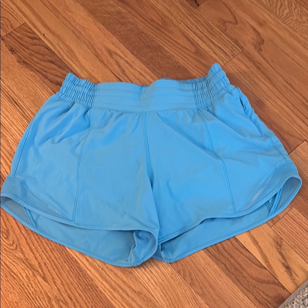 Women's Blue Lululemon Athletic Shorts
